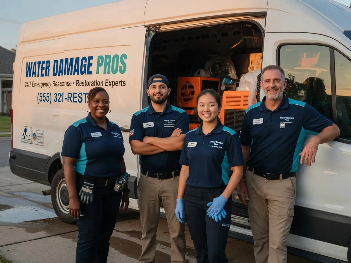 Water Damage Restoration company in New Bavaria, OH