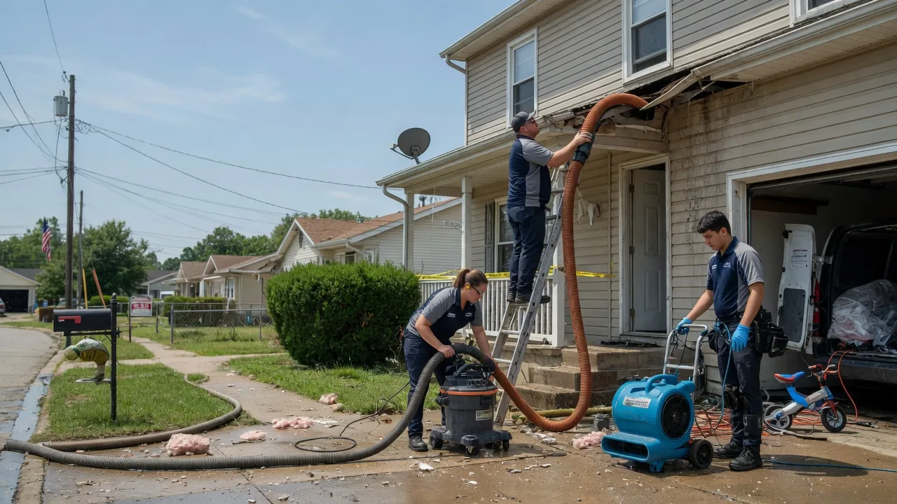 Water Damage Restoration in New Bavaria, OH near me